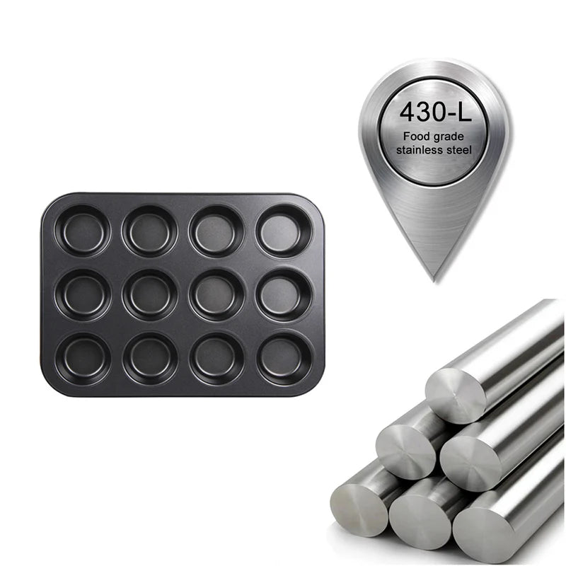 Cake Pan Bakeware Tray Muffin Cupcake Paper Cups Baking Pan Tools for Cakes Moldes Bread Para Hornear Reposteria Bakvorm