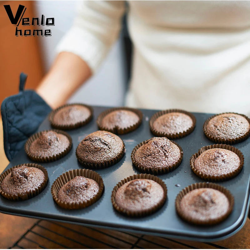 Cake Pan Bakeware Tray Muffin Cupcake Paper Cups Baking Pan Tools for Cakes Moldes Bread Para Hornear Reposteria Bakvorm