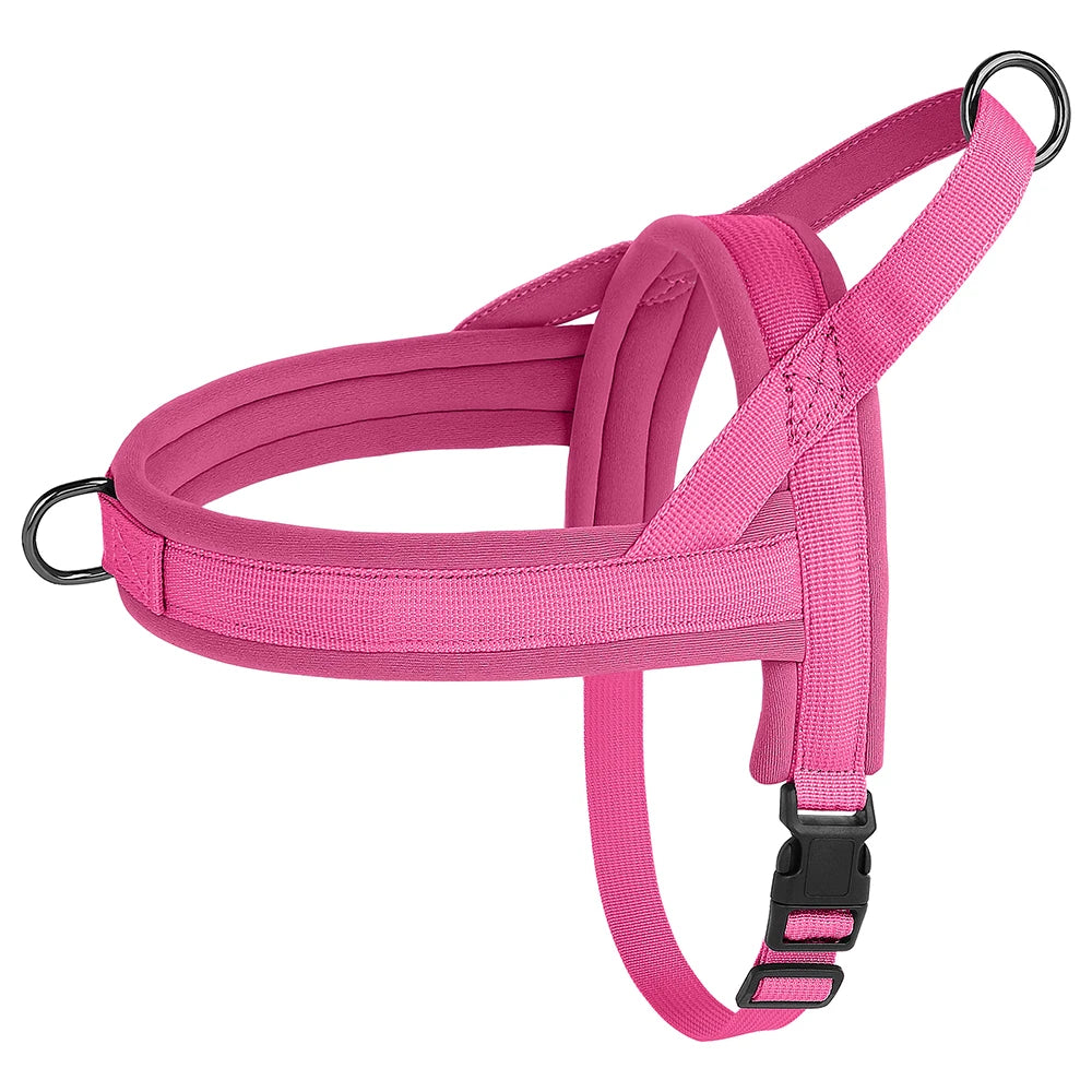 Soft No Pull Small Medium Dog Harness Nylon Pitbull Dog Puppy Harnesses Padded Pet Vest Adjustable for Small Dog Chihuahua Pug