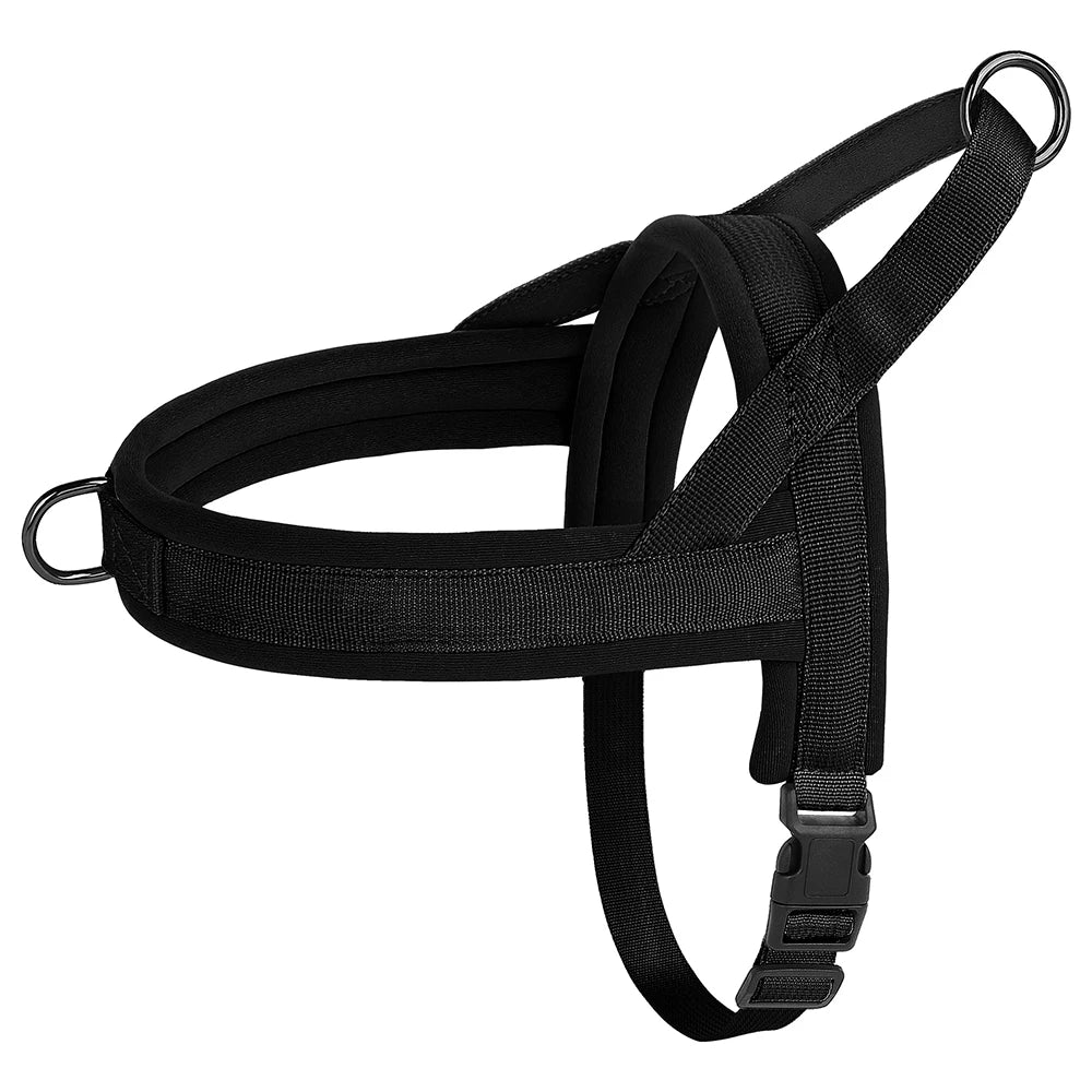 Soft No Pull Small Medium Dog Harness Nylon Pitbull Dog Puppy Harnesses Padded Pet Vest Adjustable for Small Dog Chihuahua Pug