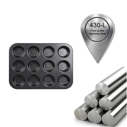Cake Pan Bakeware Tray Muffin Cupcake Paper Cups Baking Pan Tools for Cakes Moldes Bread Para Hornear Reposteria Bakvorm