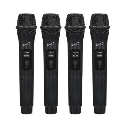Supersonic 4 Channel 2.4G Wireless Microphone System