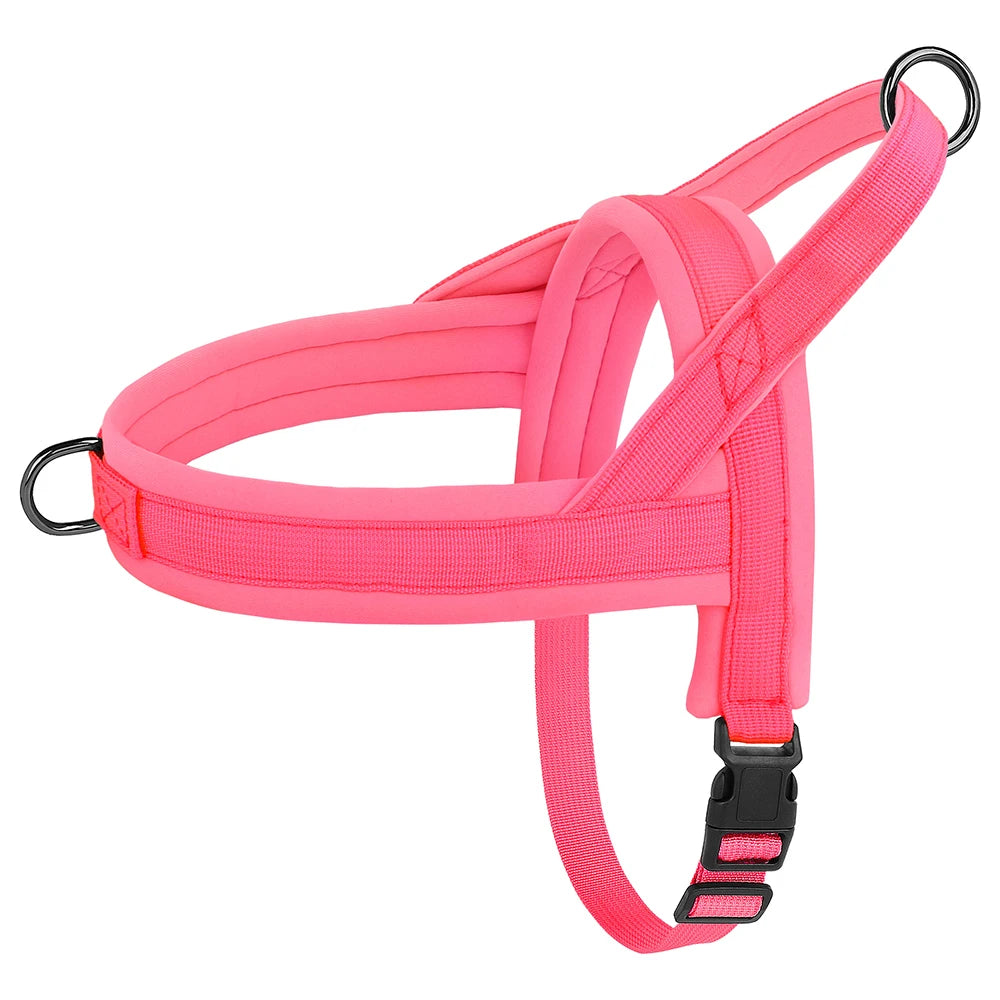 Soft No Pull Small Medium Dog Harness Nylon Pitbull Dog Puppy Harnesses Padded Pet Vest Adjustable for Small Dog Chihuahua Pug