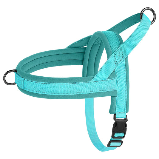Soft No Pull Small Medium Dog Harness Nylon Pitbull Dog Puppy Harnesses Padded Pet Vest Adjustable for Small Dog Chihuahua Pug